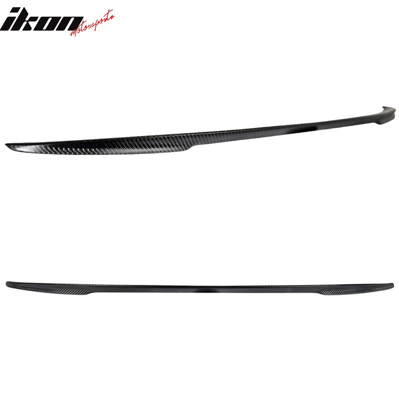 2011-2016 BMW 5-Series F10 4Door P Style Carbon Fiber Trunk Spoiler