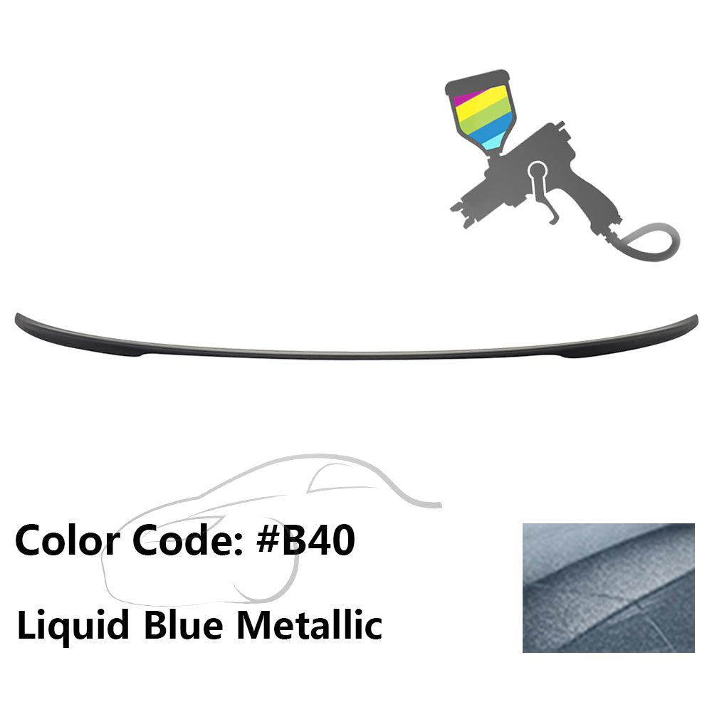 2011-2016 BMW 5 Series F10 4Dr Sedan P Style Trunk Spoiler Wing ABS