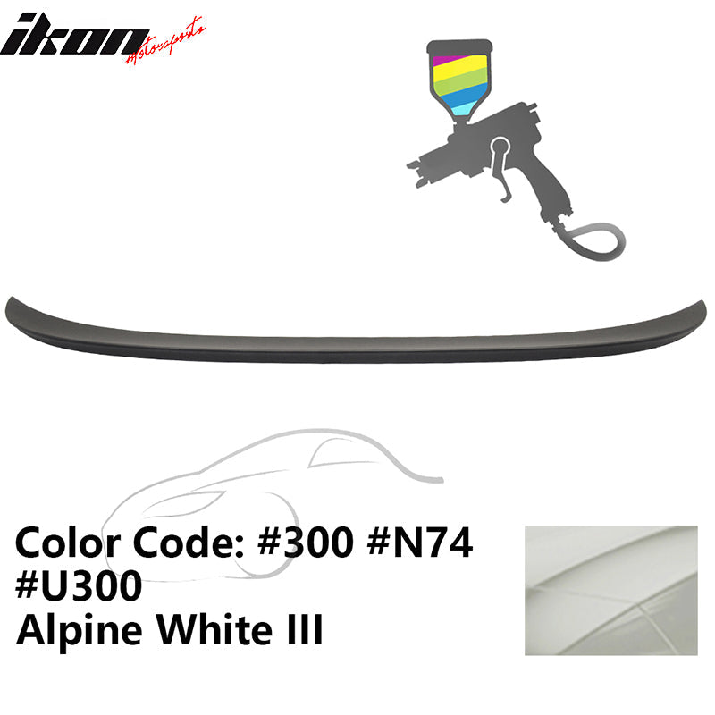 2012-2019 BMW F13 6 Series F06 Gran Coupe M6 Trunk Spoiler Wing ABS