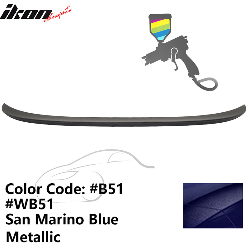 2012-2019 BMW F13 6 Series F06 Gran Coupe M6 Trunk Spoiler Wing ABS