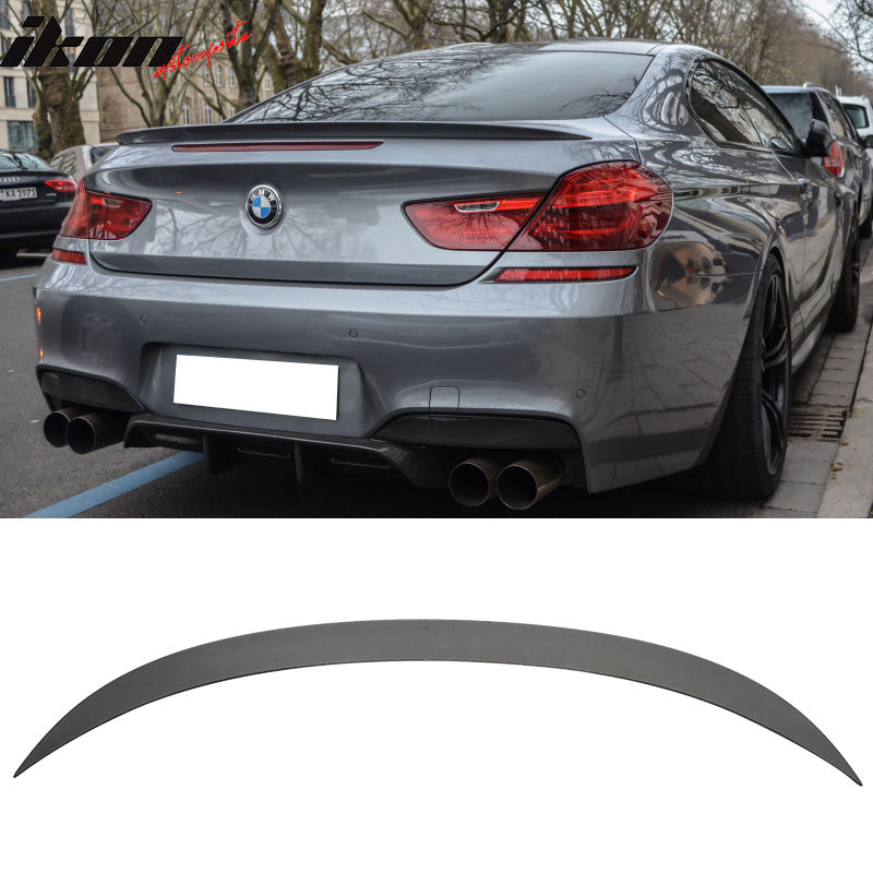 2012-2019 BMW F13 6 Series F06 Gran Coupe M6 Trunk Spoiler Wing ABS