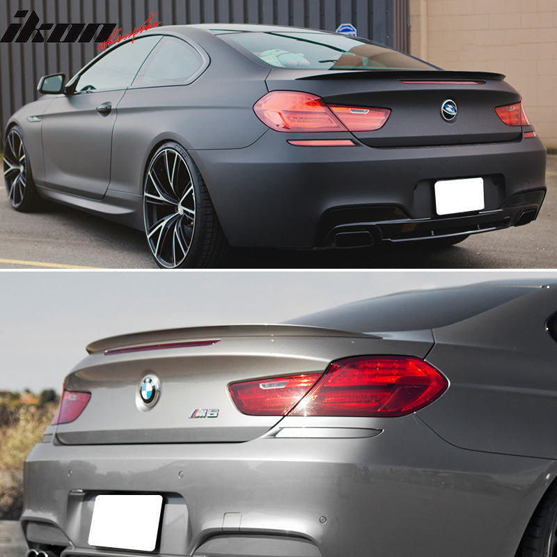 2012-2019 BMW F13 6 Series F06 Gran Coupe M6 Trunk Spoiler Wing ABS