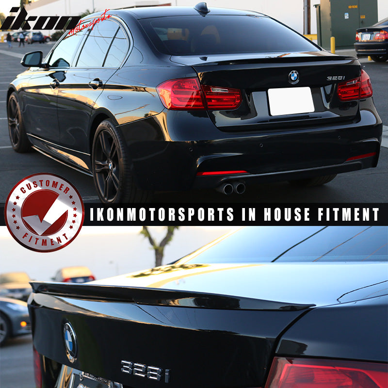 2012-2018 BMW F30 Sedan Performance Rear Trunk Spoiler Wing Lip