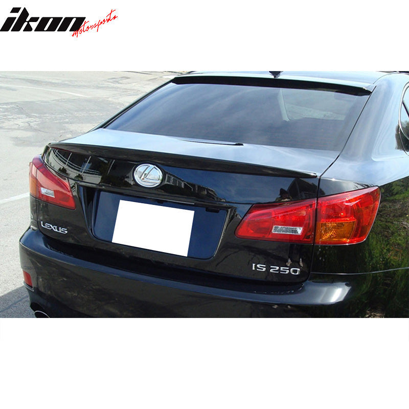 2006-2013 Lexus IS250 IS350 Sedan Carbon Fiber CF Trunk Spoiler Wing
