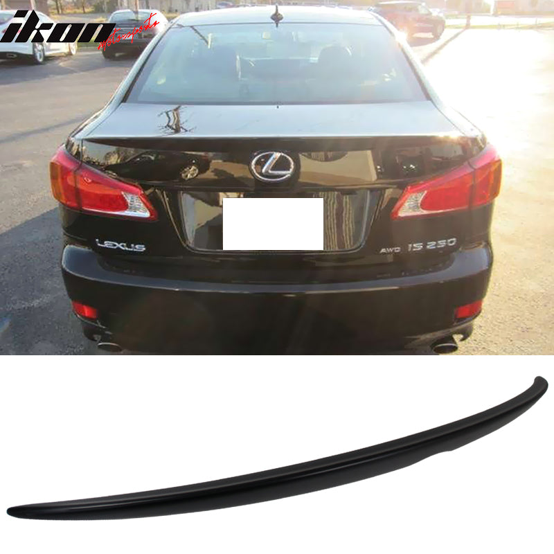 2006-2013 Lexus IS250 IS350 ISF Sedan Saloon Trunk Spoiler Wing ABS