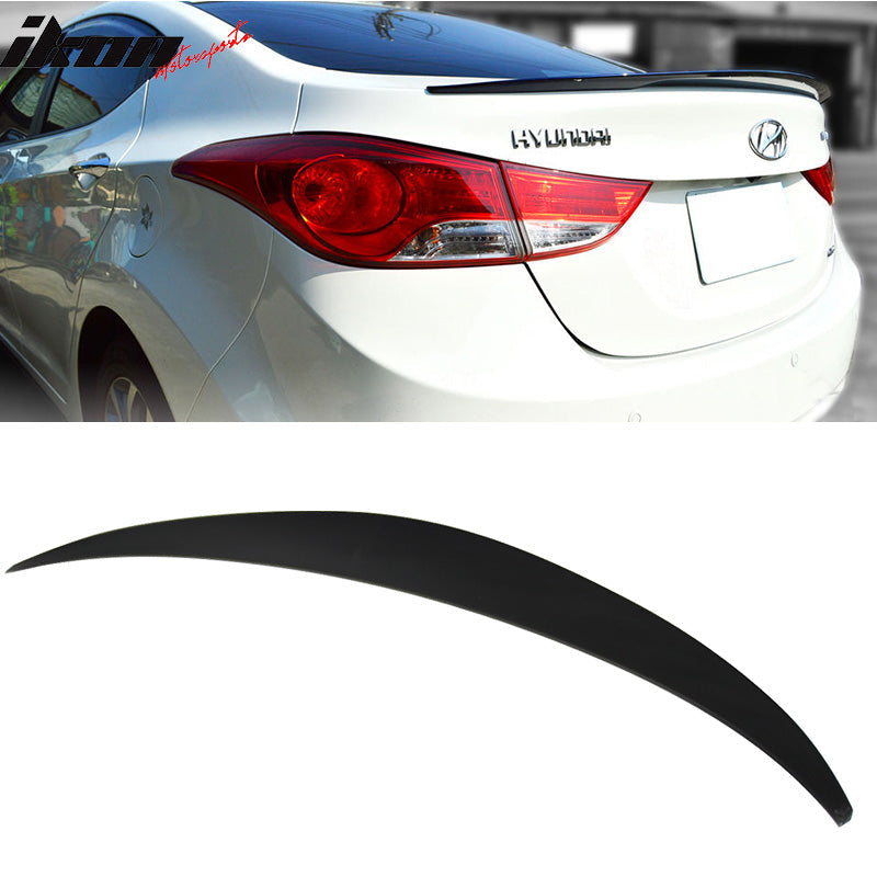Fits 10-15 Hyundai Elantra OE Trunk Spoiler & Roof Wing UnABS