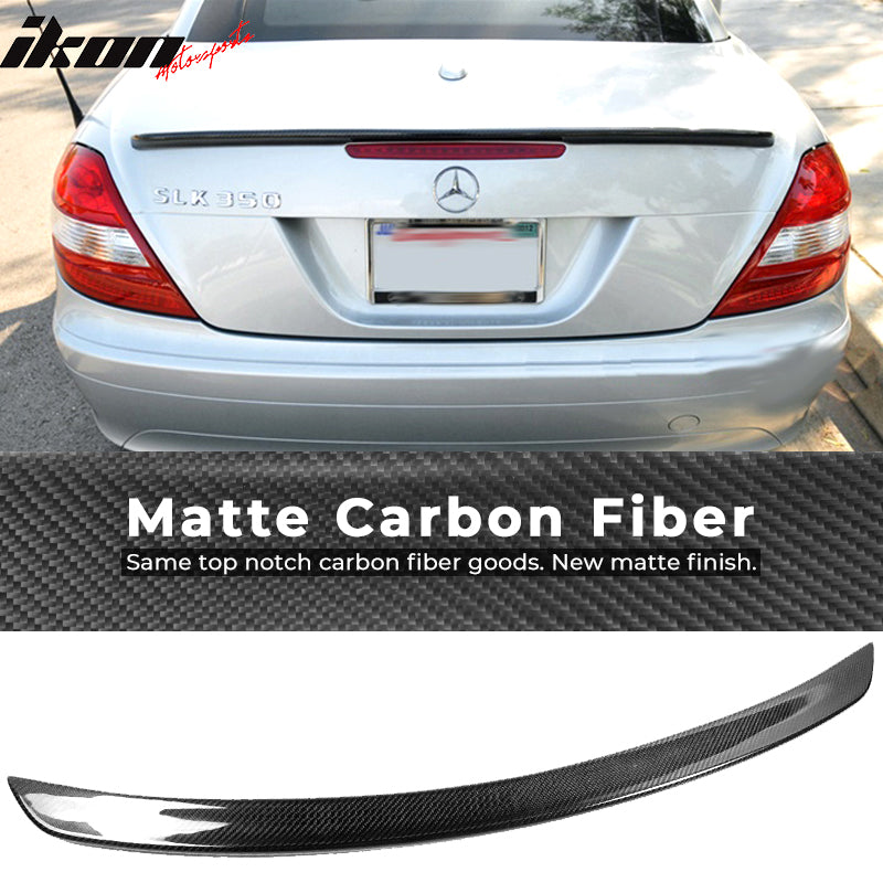 2005-2010 Benz SLK Class R171 Convertible Carbon Fiber Trunk Spoiler