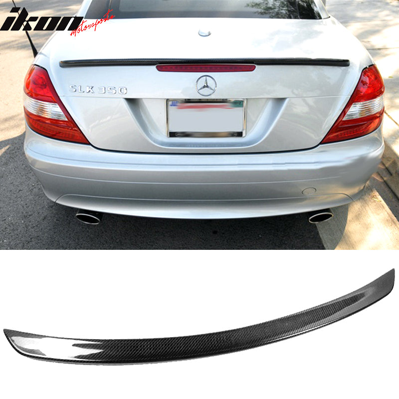 2005-2010 Benz SLK Class R171 Convertible Carbon Fiber Trunk Spoiler