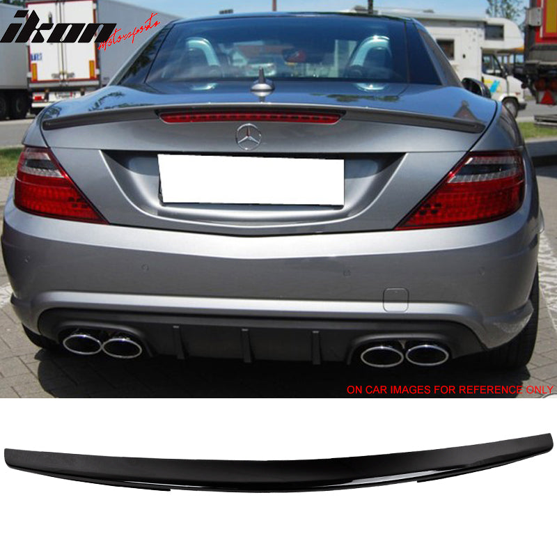 2011-2016 Mercedes-Benz SLK Class R172 Trunk Spoiler ABS