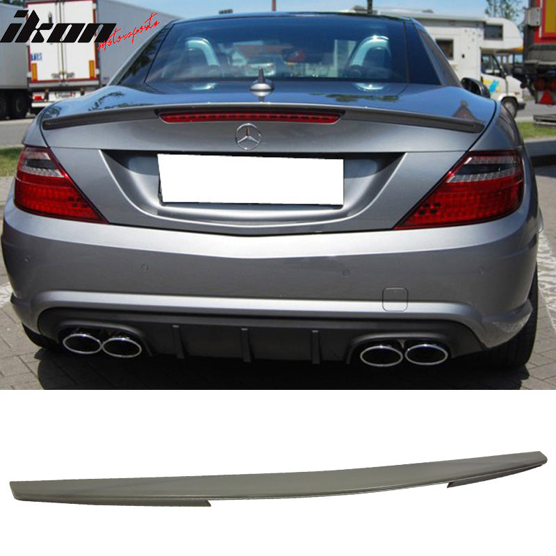 2011-2016 Mercedes-Benz SLK Class R172 Trunk Spoiler ABS