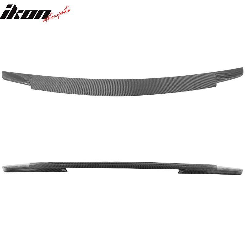 2011-2016 Benz SLK R172 Convertible V Style Carbon Fiber Trunk Spoiler