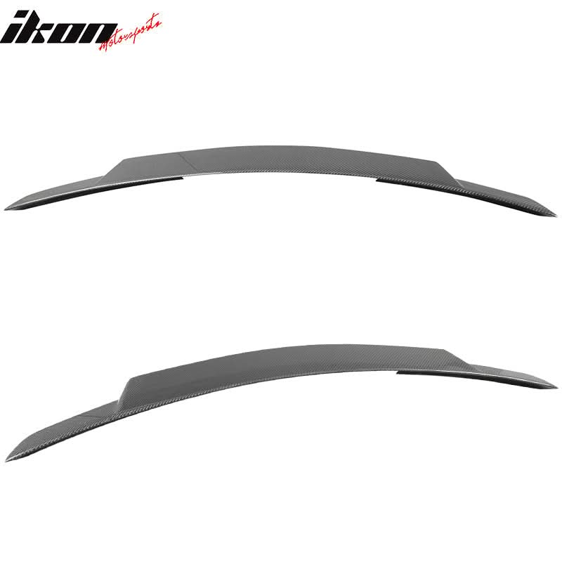 2011-2016 Benz SLK R172 Convertible V Style Carbon Fiber Trunk Spoiler