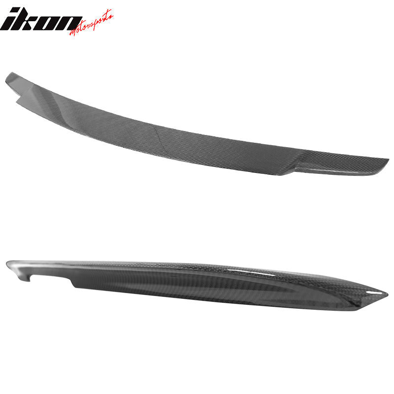 2011-2016 Benz SLK R172 Convertible V Style Carbon Fiber Trunk Spoiler