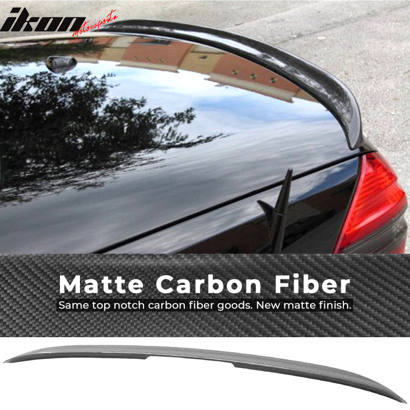 2003-2011 Benz SL Class R230 AMG Carbon Fiber CF Trunk Spoiler Wing
