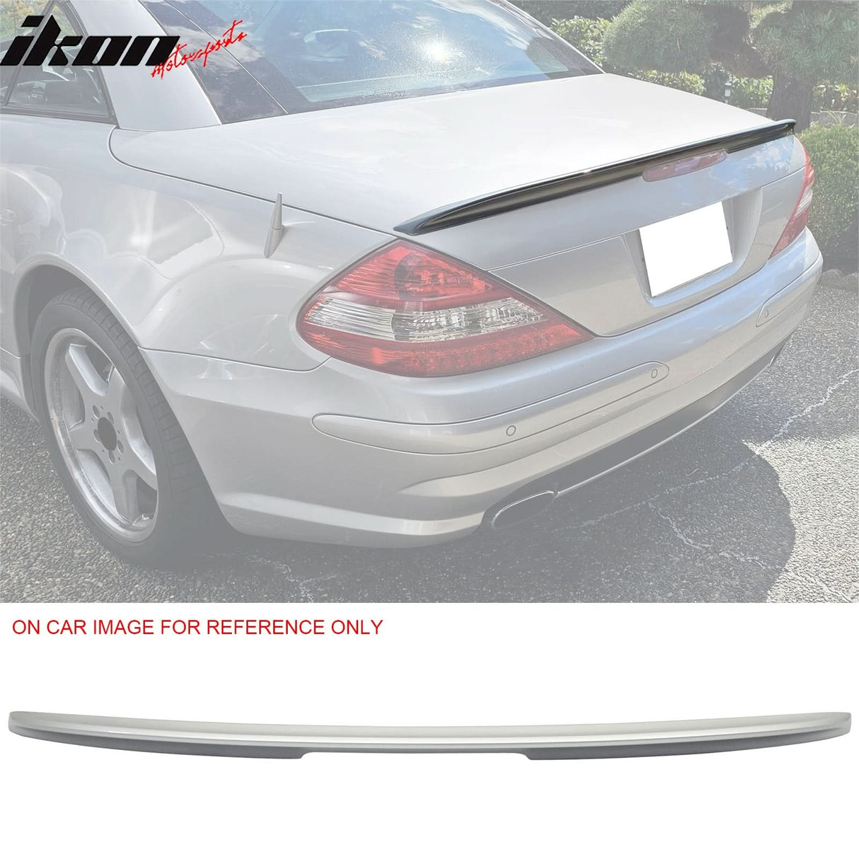 2003-2011 Mercedes Benz SL-Class R230 Rear Trunk Spoiler ABS