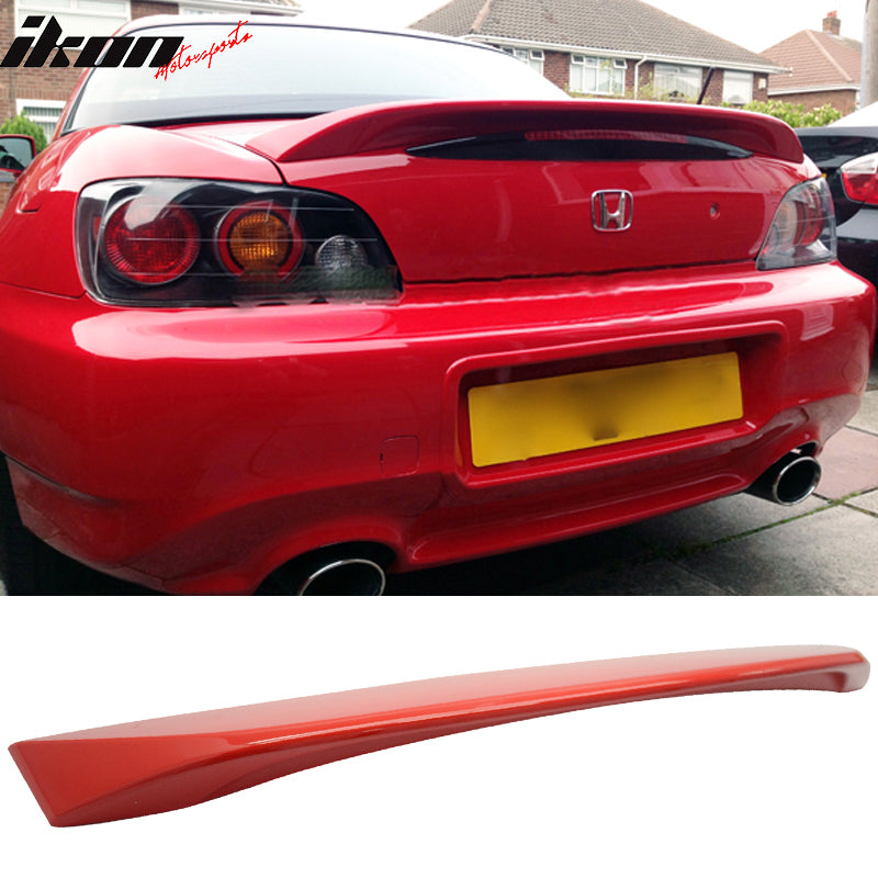 Fits 2006-2009 S2000 AP2 Trunk Spoiler OEM Deep Burgundy Metallic # YR