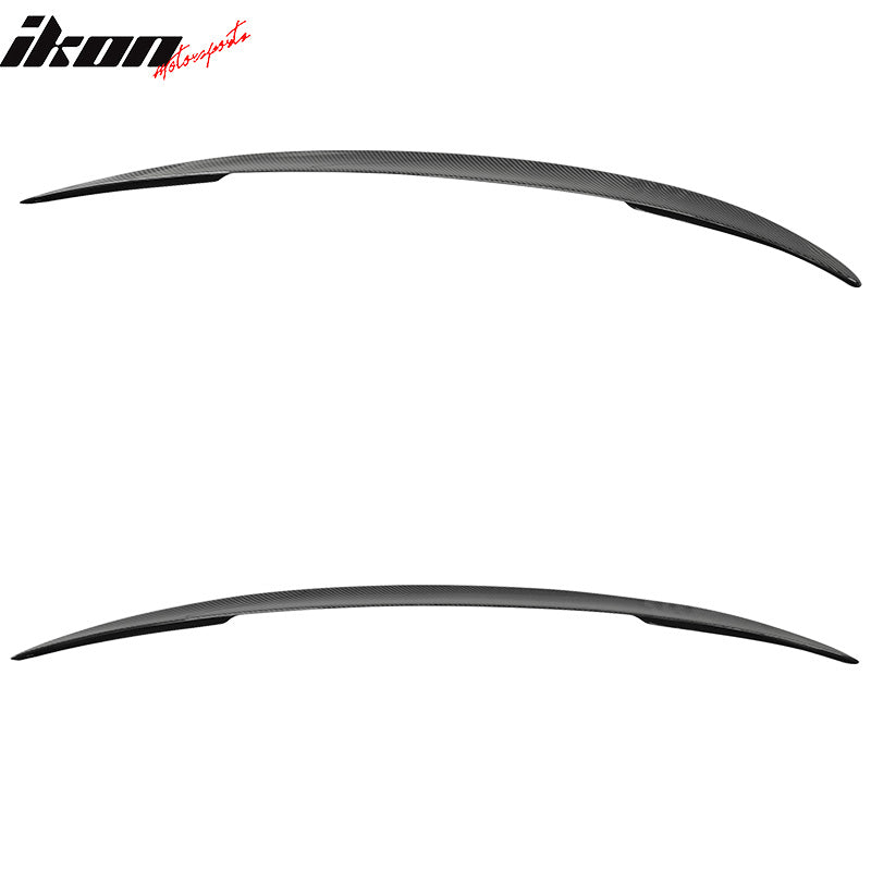 2013-2018 Benz CLA C117 Sedan ADH Style Carbon Fiber CF Trunk Spoiler