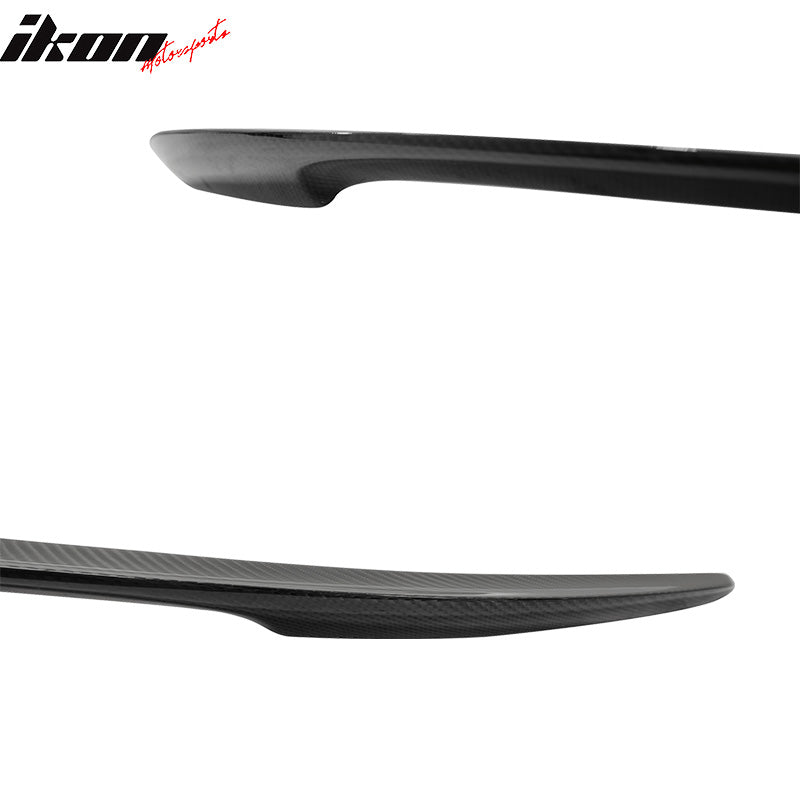 2013-2018 Benz CLA C117 Sedan ADH Style Carbon Fiber CF Trunk Spoiler