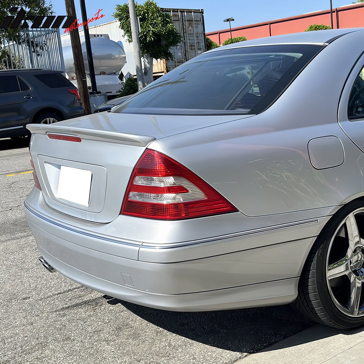 2001-2007 Benz C-Class W203 Sedan AMG Style Painted #744 Trunk Spoiler