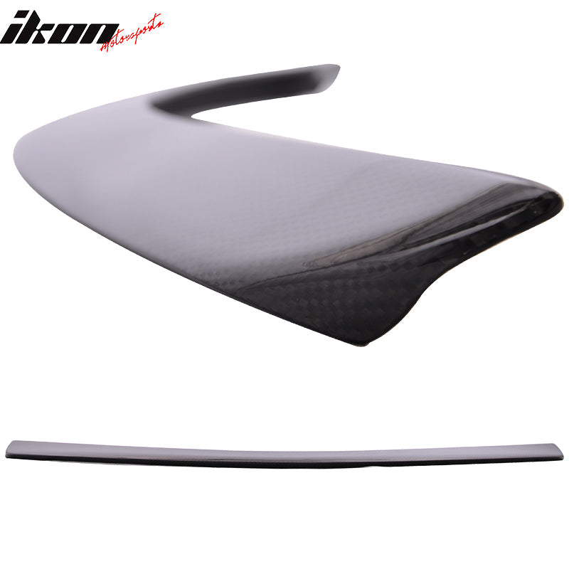 2008-2014 Benz C Class W204 C63 AMG Carbon Fiber Trunk Spoiler Wing