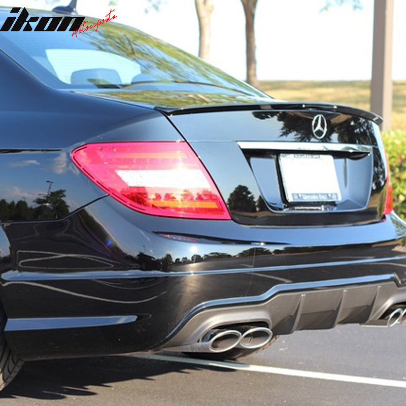 2008-2014 Mercedes Benz C-Class W204 AMG Style Trunk Spoiler