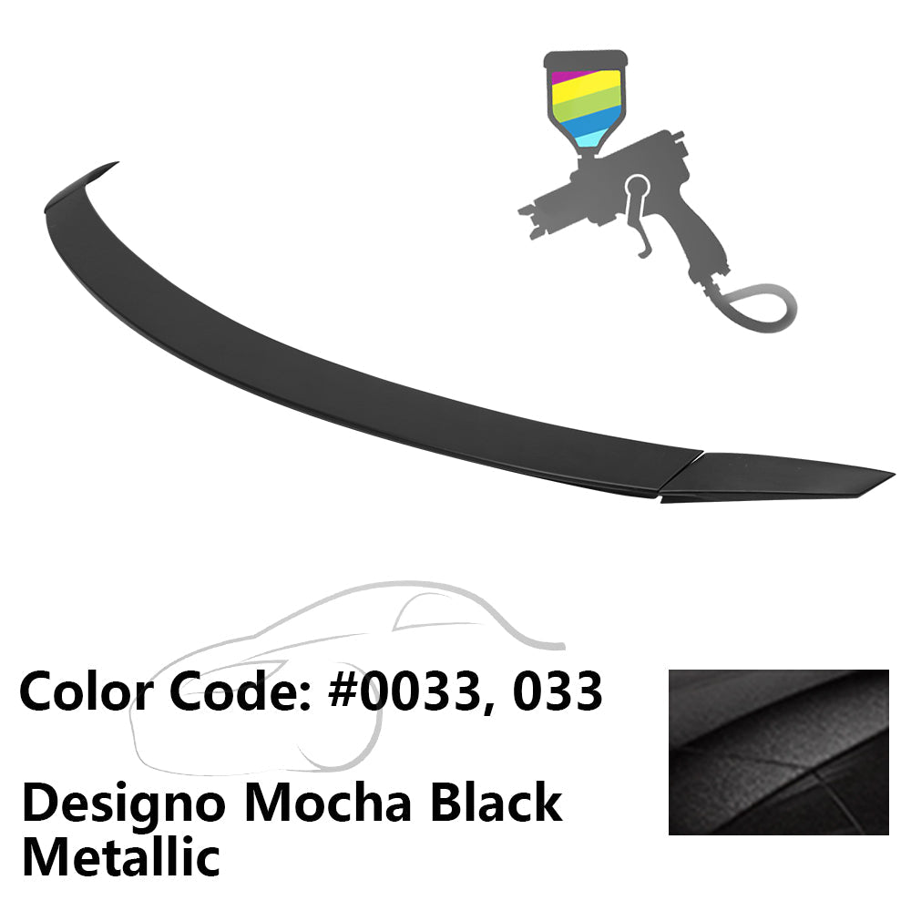 2008-2014 Mercedes Benz C-Class W204 B Style Trunk Spoiler ABS