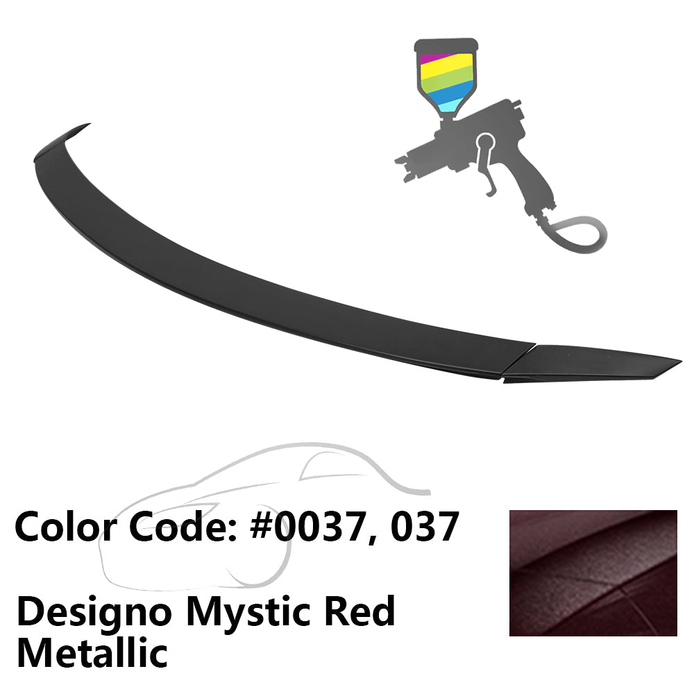 2008-2014 Mercedes Benz C-Class W204 B Style Trunk Spoiler ABS