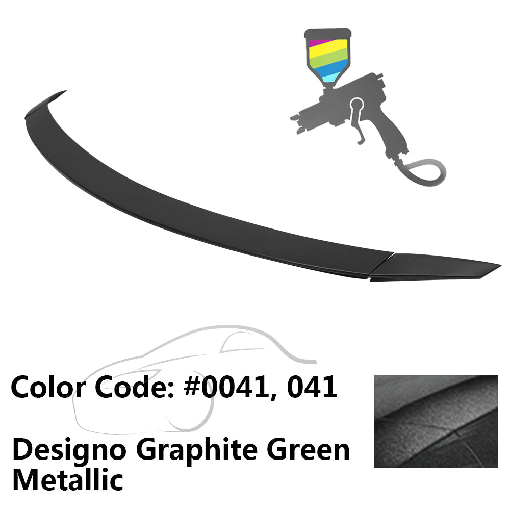 2008-2014 Mercedes Benz C-Class W204 B Style Trunk Spoiler ABS