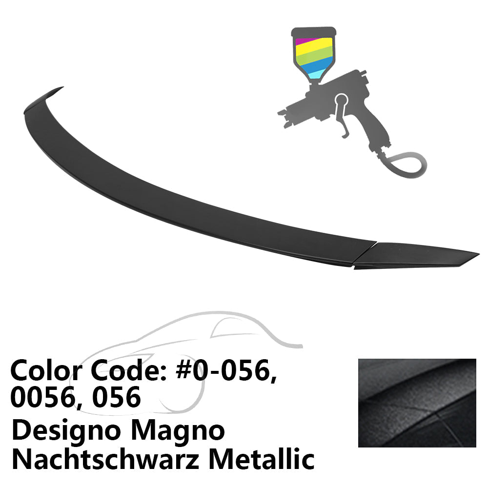 2008-2014 Mercedes Benz C-Class W204 B Style Trunk Spoiler ABS