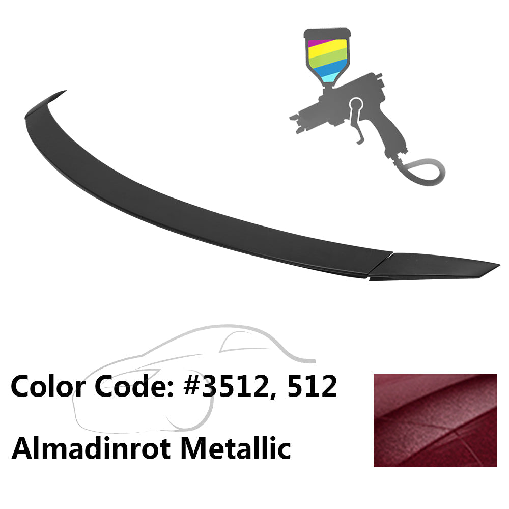 2008-2014 Mercedes Benz C-Class W204 B Style Trunk Spoiler ABS