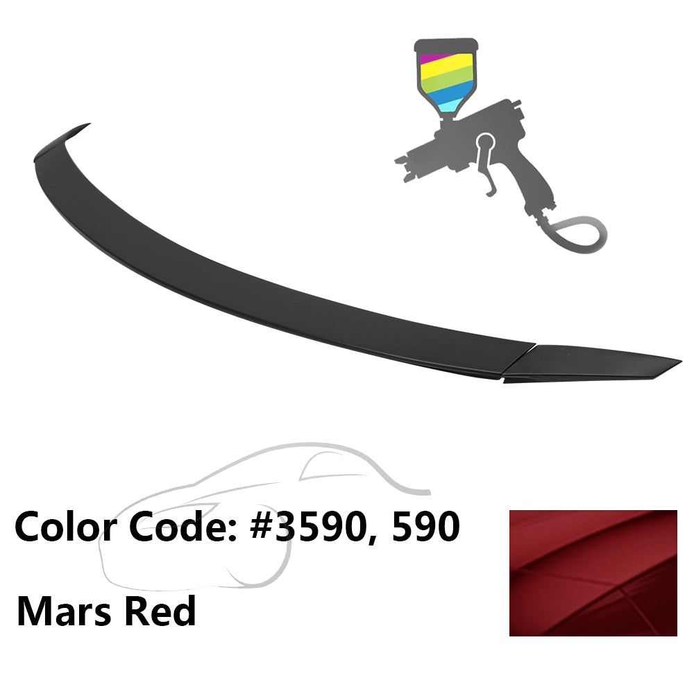 2008-2014 Mercedes Benz C-Class W204 B Style Trunk Spoiler ABS