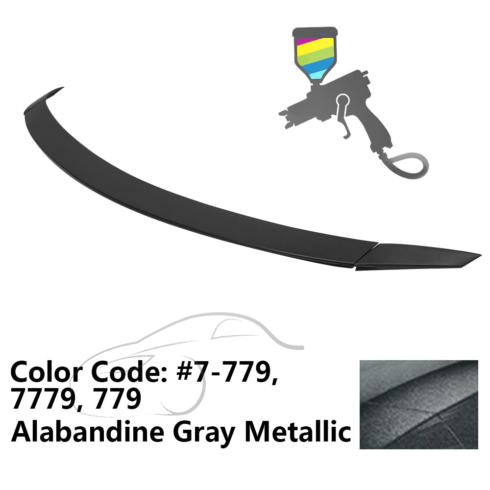 2008-2014 Mercedes Benz C-Class W204 B Style Trunk Spoiler ABS