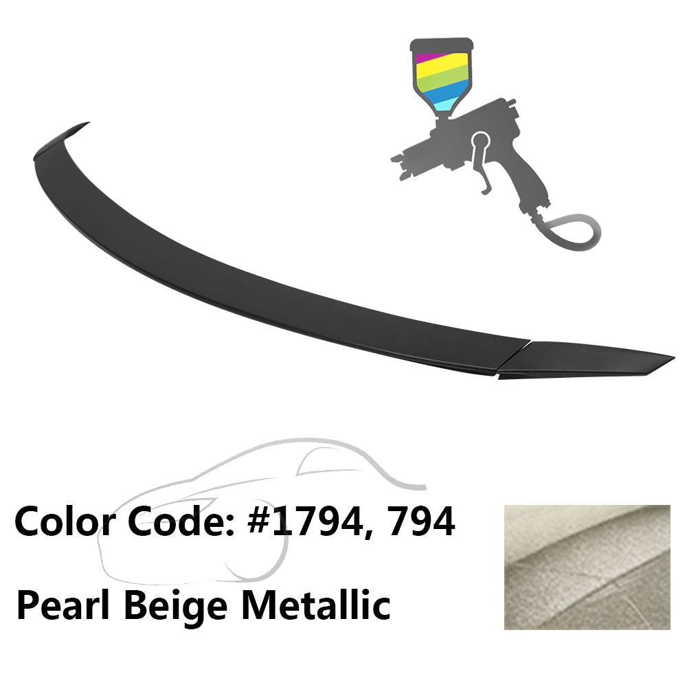 2008-2014 Mercedes Benz C-Class W204 B Style Trunk Spoiler ABS