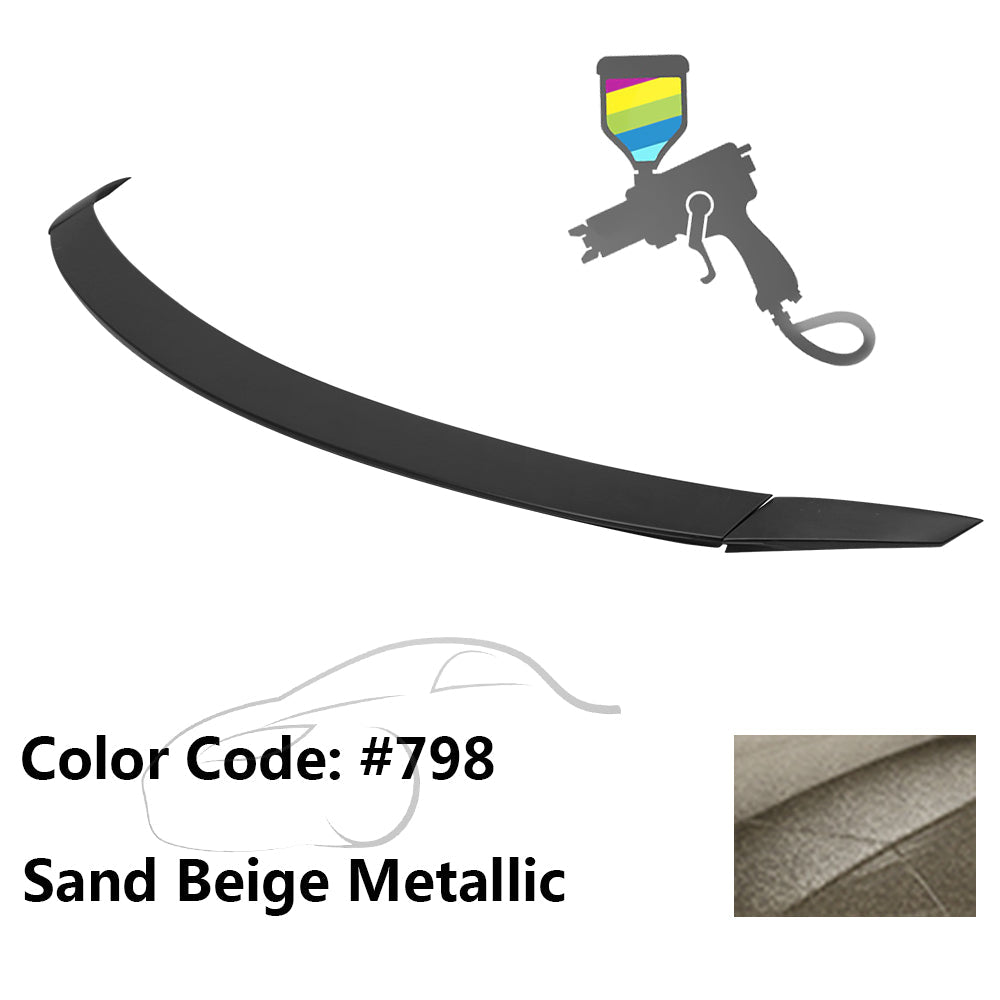 2008-2014 Mercedes Benz C-Class W204 B Style Trunk Spoiler ABS