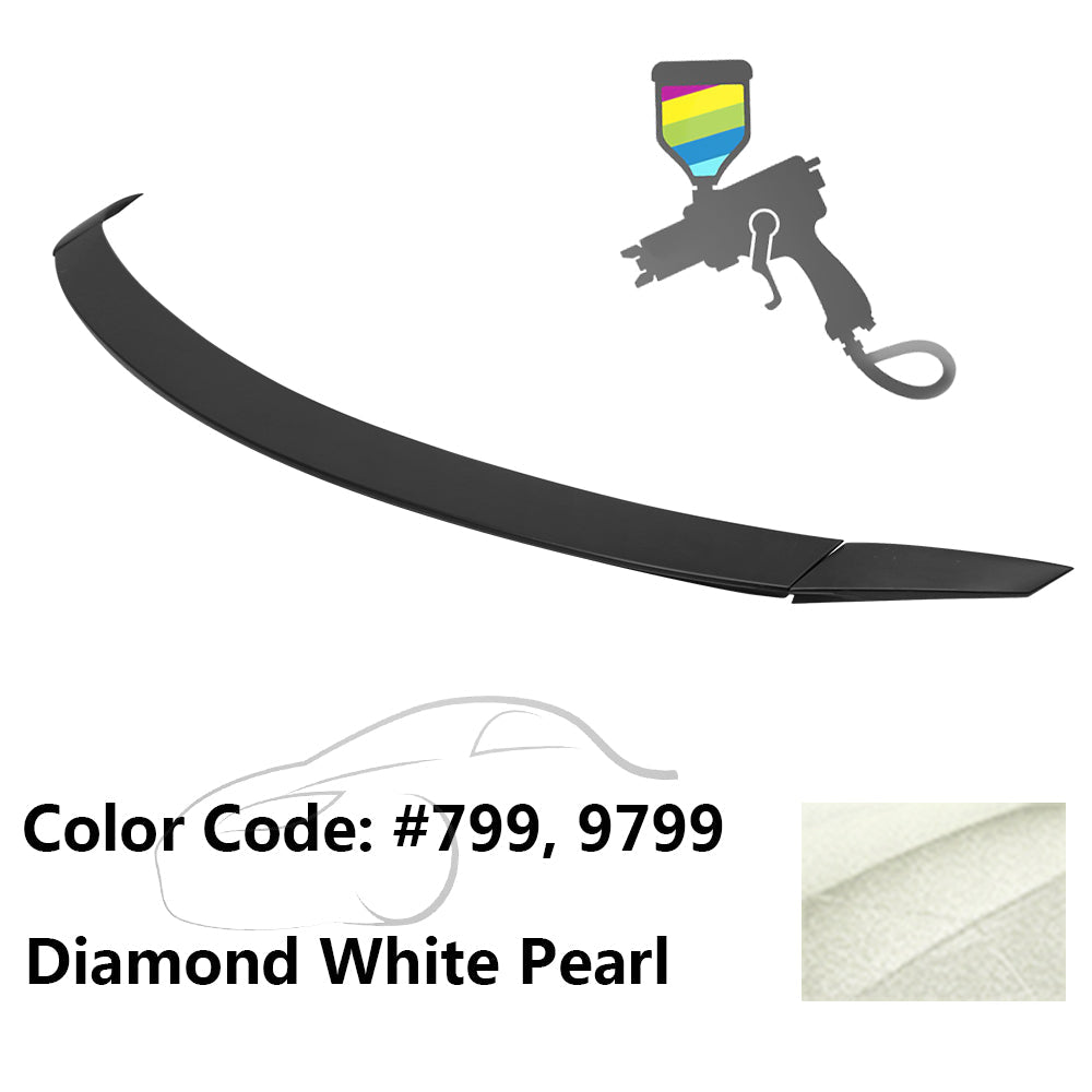 2008-2014 Mercedes Benz C-Class W204 B Style Trunk Spoiler ABS