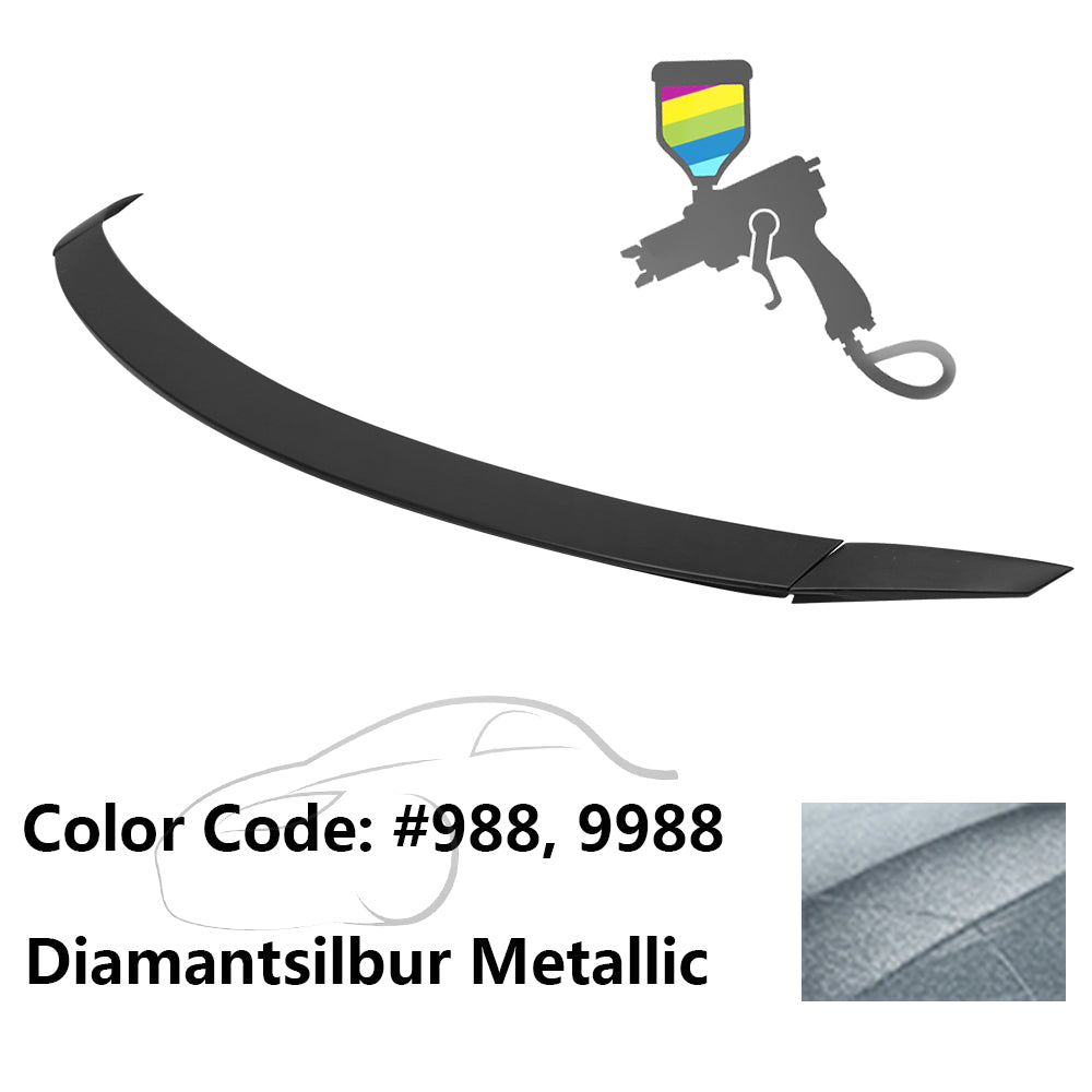 2008-2014 Mercedes Benz C-Class W204 B Style Trunk Spoiler ABS