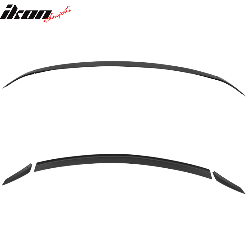 Fits 08-14 Benz W204 B TypeTrunk Spoiler & OE Roof Wing UnABS