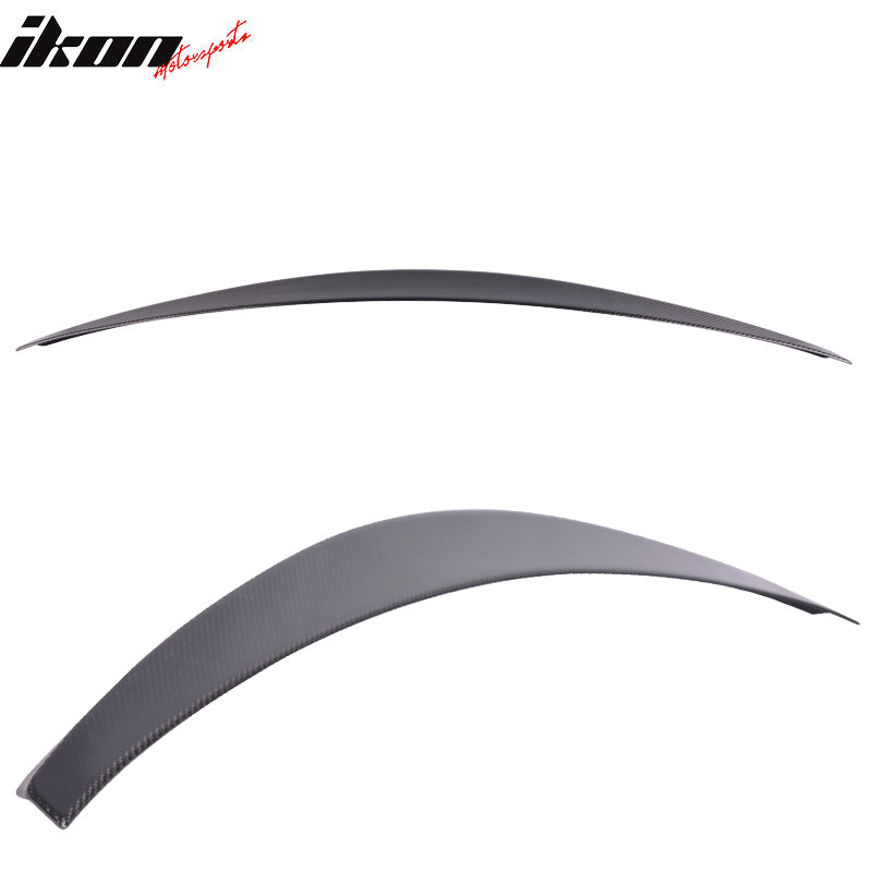 2008-2014 Benz C-Class W204 Sedan IKON Style Carbon CF Trunk Spoiler