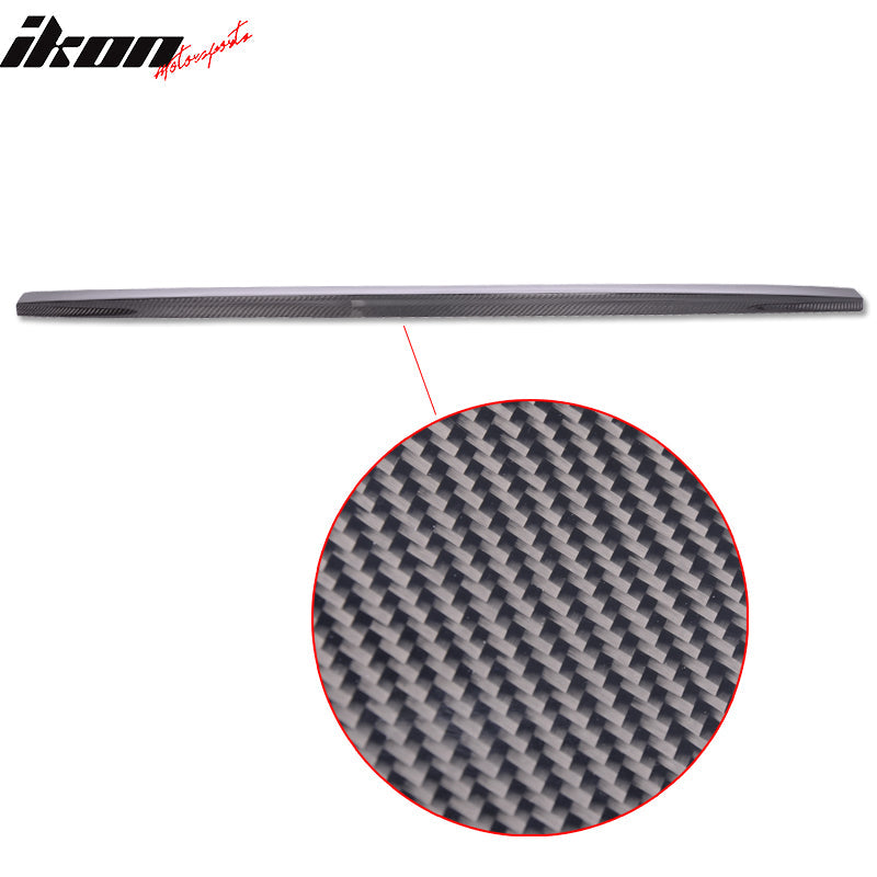 2008-2014 Benz C-Class W204 Sedan IKON Style Carbon CF Trunk Spoiler