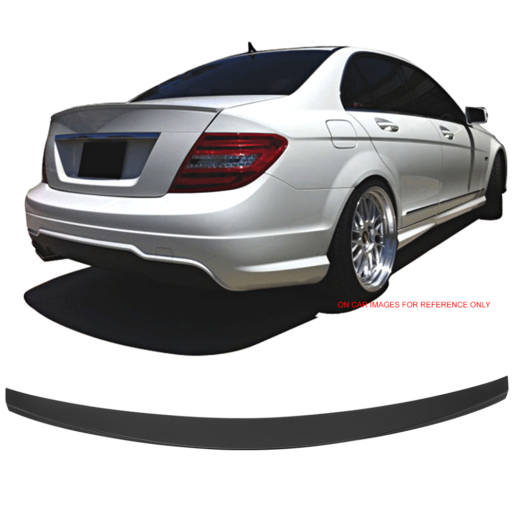 2008-2014 Mercedes Benz C-Class W204 IKON Style Trunk Spoiler ABS