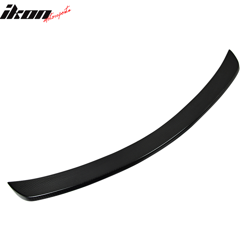 2008-2014 Benz C Class W204 Sedan Ikon 2 Style Carbon CF Trunk Spoiler