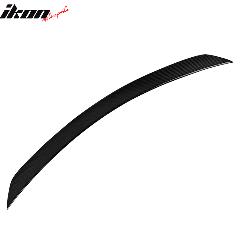 2008-2014 Benz C Class W204 Sedan Ikon 2 Style Carbon CF Trunk Spoiler