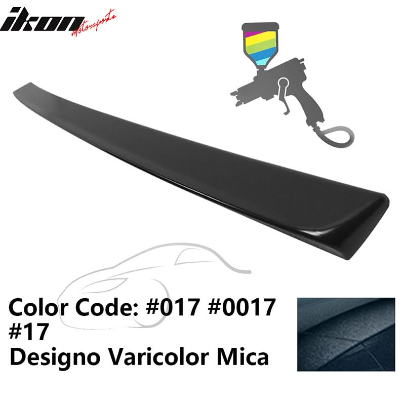1995-2001 Mercedes Benz W210 Sedan ABT Style Rear Trunk Spoiler ABS