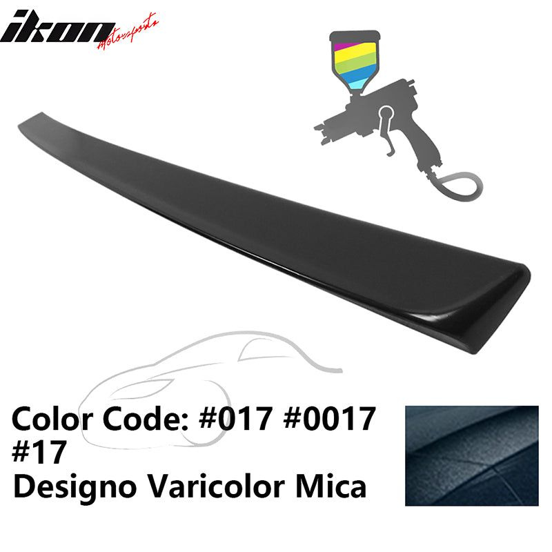 1995-2001 Mercedes Benz W210 Sedan ABT Style Rear Trunk Spoiler ABS