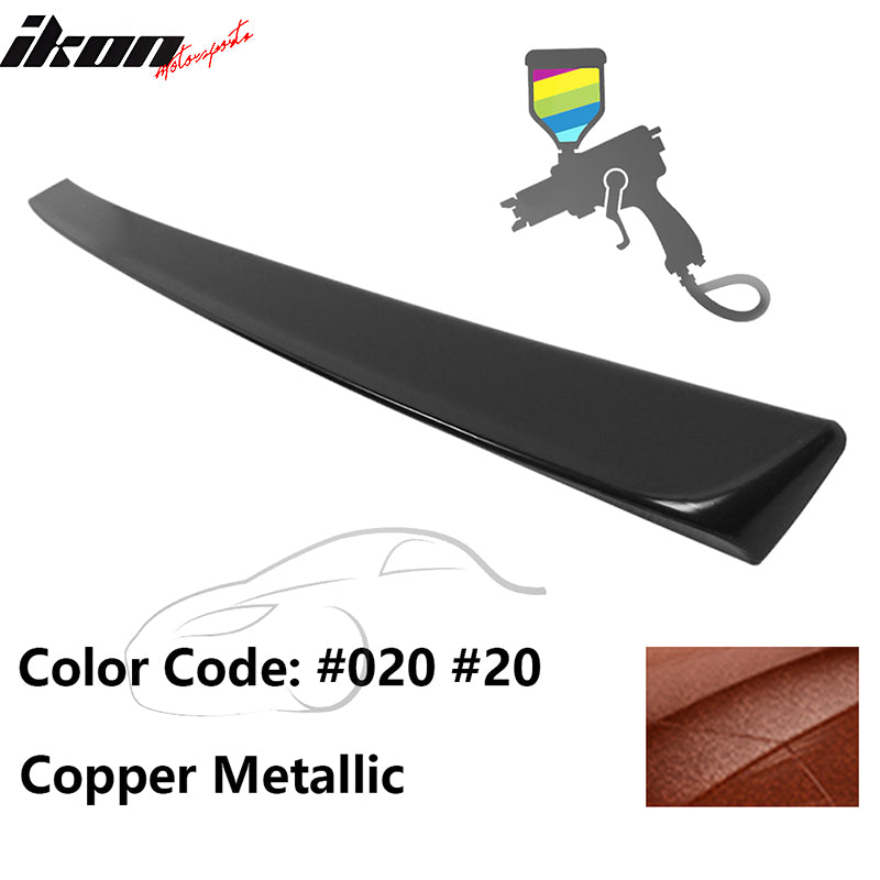 1995-2001 Mercedes Benz W210 Sedan ABT Style Rear Trunk Spoiler ABS