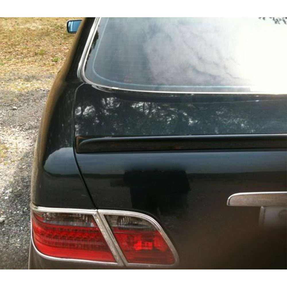 1995-2001 Mercedes Benz W210 Sedan ABT Style Rear Trunk Spoiler ABS