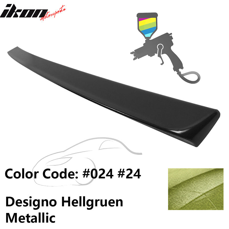 1995-2001 Mercedes Benz W210 Sedan ABT Style Rear Trunk Spoiler ABS