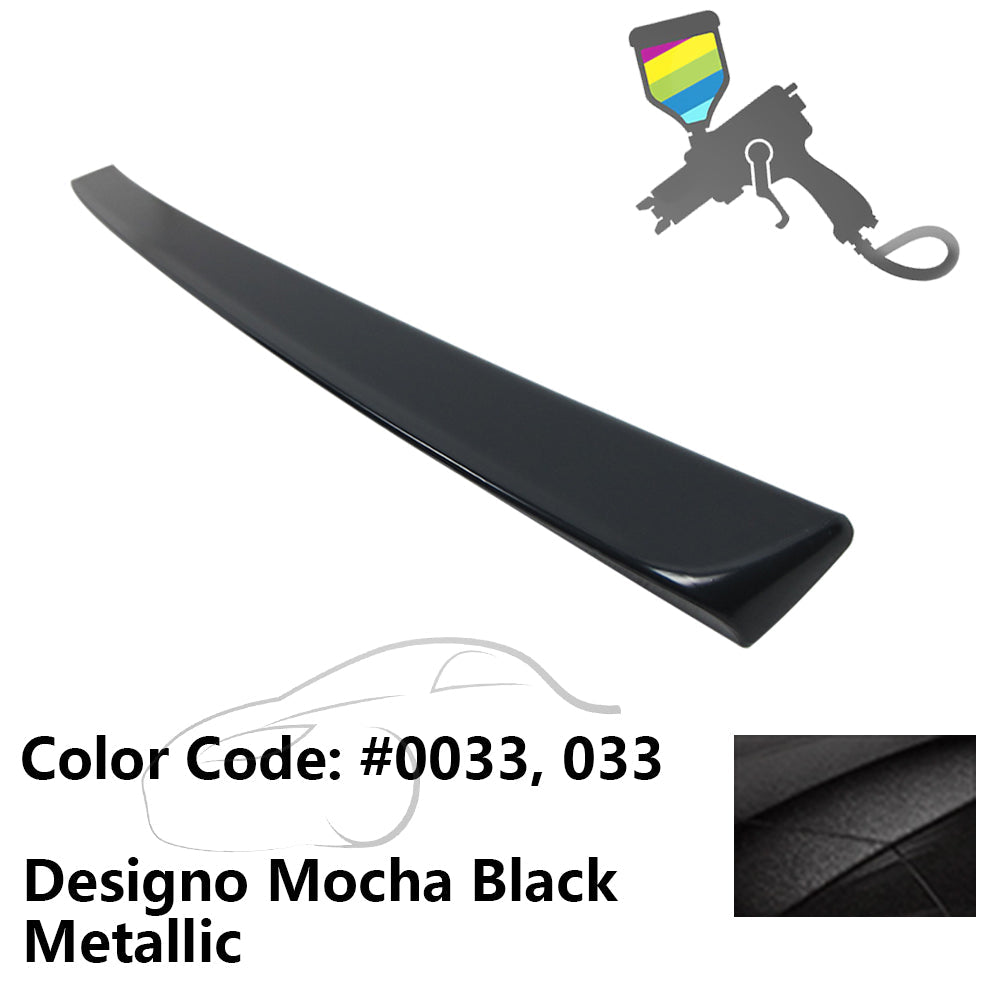 1995-2001 Mercedes Benz W210 Sedan ABT Style Rear Trunk Spoiler ABS