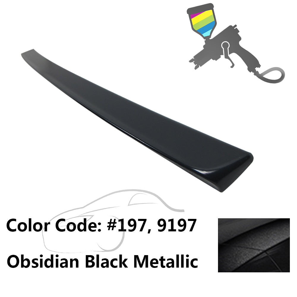 1995-2001 Mercedes Benz W210 Sedan ABT Style Rear Trunk Spoiler ABS