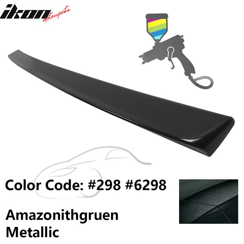 1995-2001 Mercedes Benz W210 Sedan ABT Style Rear Trunk Spoiler ABS